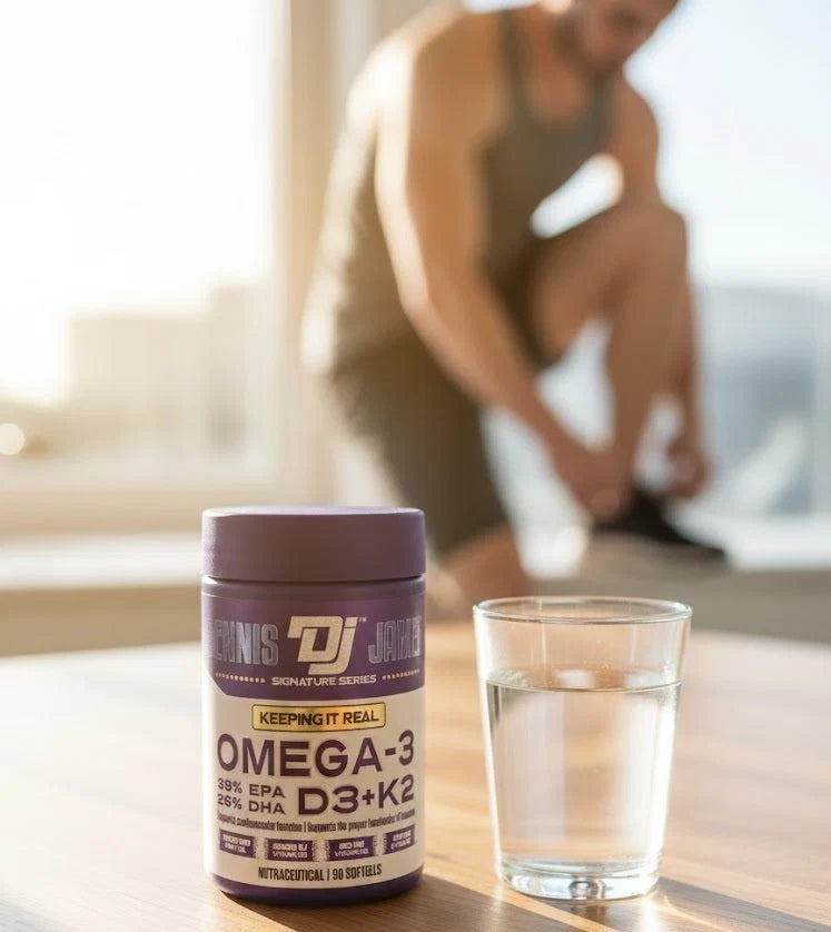 Dennis James (DJ) - Signature Series – Omega-3 + D3 + K2 Softgels (Original)