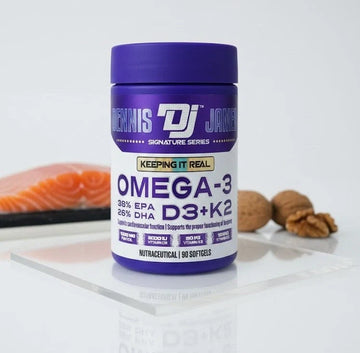 Dennis James (DJ) - Signature Series – Omega-3 + D3 + K2 Softgels (Original)