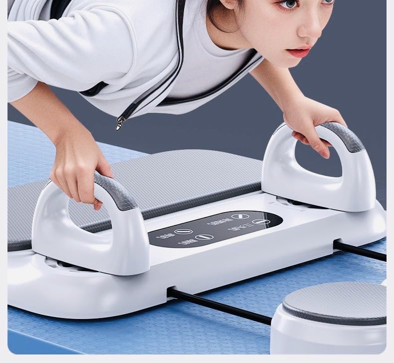 6-in-1 Multifunctional Fitness Board Abdominal Wheel Automatic Rebound Abdominal Muscle Slimming Belly Home Fitness Equipment
