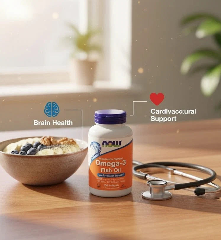 NOW Foods - Omega-3 Fish Oil (Original)